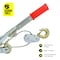 Segomo Tools 4 Ton Hvy Duty 3 Hook Steel Cable Dual Gear Power Ratchet Puller Syst 9001882B - alternate 7